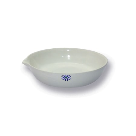 Porcelain Evaporating Dish,Flat Fo,PK 6